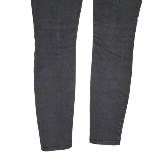 Express Zelda Slim Fit Ultra Low Rise Leopard Animal Print Jeans Black Size 4 - Picture 8 of 16